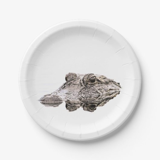 Assiettes En Carton Plaques de papier Gator (Devant)