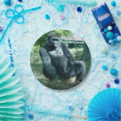 Assiettes En Carton Plaques de papier Gorilla (Fête)