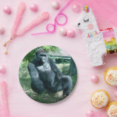 Assiettes En Carton Plaques de papier Gorilla (Fête)
