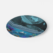 Assiettes En Carton Plaques de papier Grenouille (Angle)