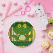 Assiettes En Carton Plaques de papier Grenouille (Fête)