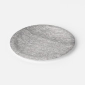 Assiettes En Carton Plaques de papier gris (Angle)