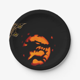 Assiettes En Carton Plaques de papier Halloween