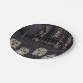Assiettes En Carton Plaques de papier Halloween (Angle)