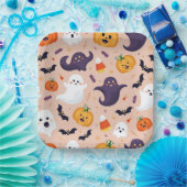 Assiettes En Carton Plaques de papier Halloween - Festive Party Fourni (Fête)