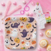 Assiettes En Carton Plaques de papier Halloween - Festive Party Fourni (Fête)