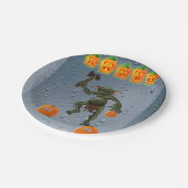 Assiettes En Carton Plaques de papier Halloween, Goblin (Angle)
