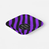 Assiettes En Carton Plaques de papier Halloween Lines (Angulaire)