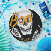 Assiettes En Carton Plaques de papier Halloween personnalisées (Fête)