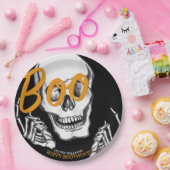 Assiettes En Carton Plaques de papier Halloween personnalisées (Fête)
