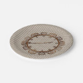 Assiettes En Carton Plaques de papier Horloge (Angle)