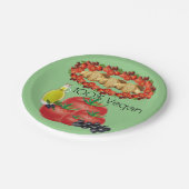 Assiettes En Carton Plaques de papier, Huile d'olive d'olive, Tomate,  (Angle)