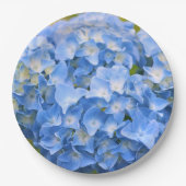 ASSIETTES EN CARTON PLAQUES DE PAPIER HYDRANGEA (Devant)