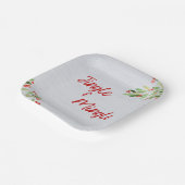 Assiettes En Carton Plaques de papier Jingle et Mingle (Angulaire)