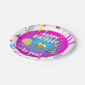 Assiettes En Carton Plaques de papier, Joyeux anniversaire pour vous (Angle)
