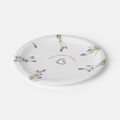 Assiettes En Carton Plaques de papier lavable 7 pouces (Angle)