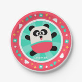 Assiettes En Carton Plaques de papier Lingokids Party avec Elliot (Devant)