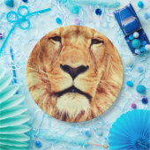 Assiettes En Carton Plaques de papier lion (Fête)