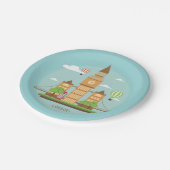 Assiettes En Carton Plaques de papier Londres Angleterre (Angle)