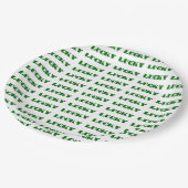 Assiettes En Carton Plaques de papier Lucky (Angle)