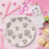 Assiettes En Carton Plaques de papier Magical Shell-e-bration (Fête)