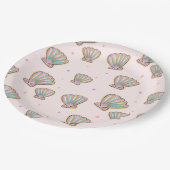 Assiettes En Carton Plaques de papier Magical Shell-e-bration (Angle)
