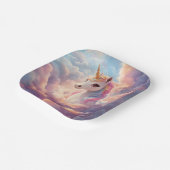 Assiettes En Carton Plaques de papier Magique Unicorn Birthday Party (Angulaire)