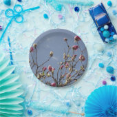 Assiettes En Carton Plaques de papier Magnolia Buds (Fête)