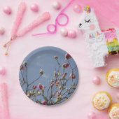 Assiettes En Carton Plaques de papier Magnolia Buds (Fête)