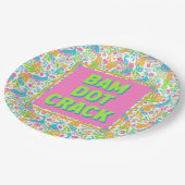 Assiettes En Carton Plaques de papier Mahjong (Angle)