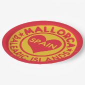 Assiettes En Carton Plaques de papier MALLORCA Espagne (Angle)