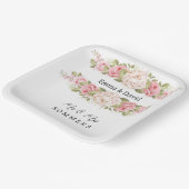 Assiettes En Carton Plaques de papier mariage (Angulaire)