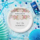 Assiettes En Carton Plaques de papier mariage (Fête)