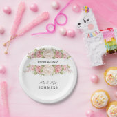 Assiettes En Carton Plaques de papier mariage (Fête)