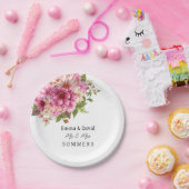 Assiettes En Carton Plaques de papier mariage (Fête)