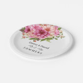 Assiettes En Carton Plaques de papier mariage (Angle)