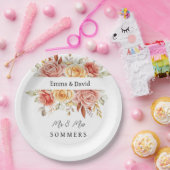 Assiettes En Carton Plaques de papier mariage (Fête)