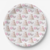 Assiettes En Carton Plaques de papier mariage (Devant)