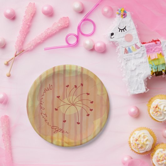 Assiettes En Carton Plaques de papier Mariage Influencé par l'Asie (Fête)