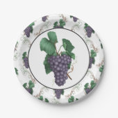 Assiettes En Carton Plaques de papier marron (Devant)