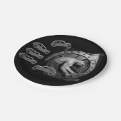 Assiettes En Carton Plaques de papier mécanique (Angle)