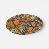 Assiettes En Carton Plaques de papier monarque papillon (Angle)