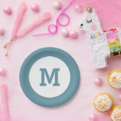 Assiettes En Carton Plaques de papier monographique personnalisées (Fête)