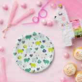 Assiettes En Carton Plaques de papier mûres en mouton (Fête)