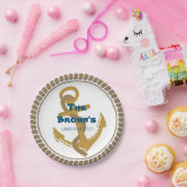 Assiettes En Carton Plaques de papier nautique personnalisées (Fête)
