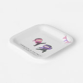 Assiettes En Carton Plaques de papier Ninja (Angulaire)