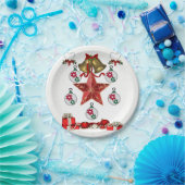 Assiettes En Carton Plaques de papier Noël (Fête)