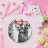 Assiettes En Carton Plaques de papier Noël (Fête)