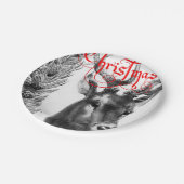 Assiettes En Carton Plaques de papier Noël (Angle)
