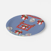 Assiettes En Carton Plaques de papier Noël (Angle)